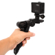 Folded tripod holder for cameras