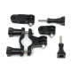 Bicycle mount (20-36 mm) with 3-way pivot arm