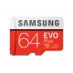 Карта пам'ятi SAMSUNG EVO PLUS microSDXC 64GB UHS-I U3