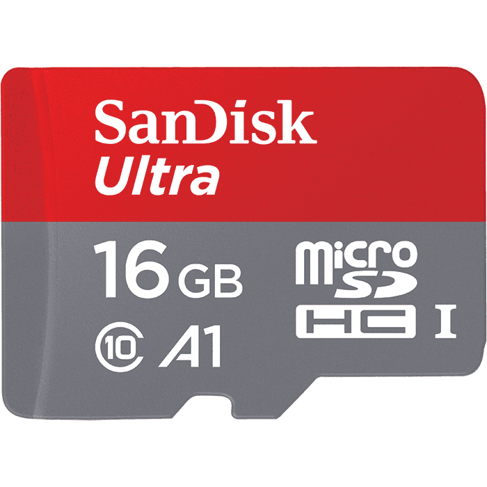 Memory card SanDisk Ultra A1 MicroSDHC UHS-I 16GB U1 653x