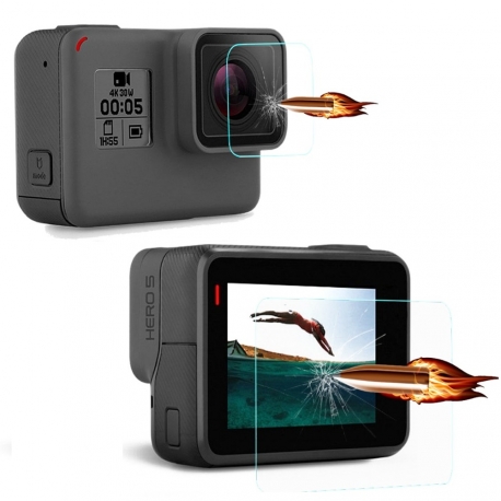 Protective film for GoPro HERO5 Black lens and display