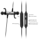 Wireless stereo headset with magnets KONCEN X23