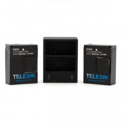 Комплект 2 батареи TELESIN для GoPro HERO3 + Dual USB Charger