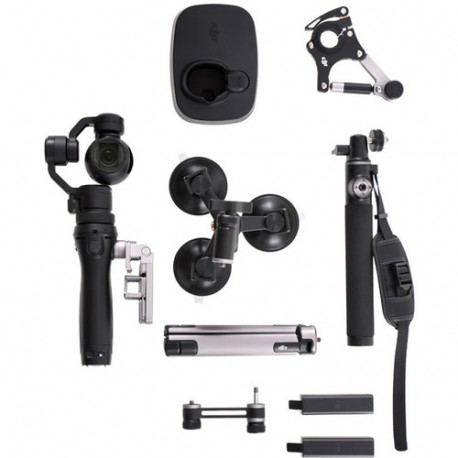 Камера з ручним стабілізатором DJI OSMO та комплектом спортивних аксессуарів