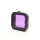 Фіолетовий підводний фільтр для GoPro HERO4