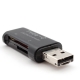 USB 2.0 microUSB OTG Type-C кардридер для SD и microSD
