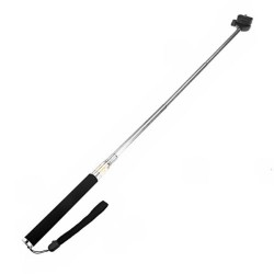 Extendable selfie-stick 109 cm for action cameras