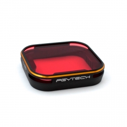 PGYTECH red filter for GoPro HERO7, HERO6 and HERO5 Black without housing