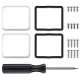 Original replacement of glass Lens Replacement Kit for underwater case GoPro Hero3, the main view
