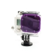Фиолетовый фильтр для GoPro HERO3 (крупный план)