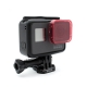Pink filter for GoPro HERO6 and HERO5 Black without case on the camera