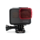 Рожевий фільтр для GoPro HERO6 та HERO5 Black без корпуса загальний вигляд на камері