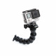 Hinge mount with gooseneck GoPro Gooseneck, curved view with camera