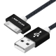 Кабель Voxlink 30-pin to USB для iPhone/iPad 1.0 м в оболонці