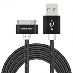 Кабель Voxlink 30-pin to USB для iPhone/iPad 2.0 м в оплетке