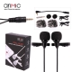 AriMic dual loop microphone 3.5 mm with 6 m cable