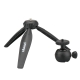 Mini-tripod with removable hinged head