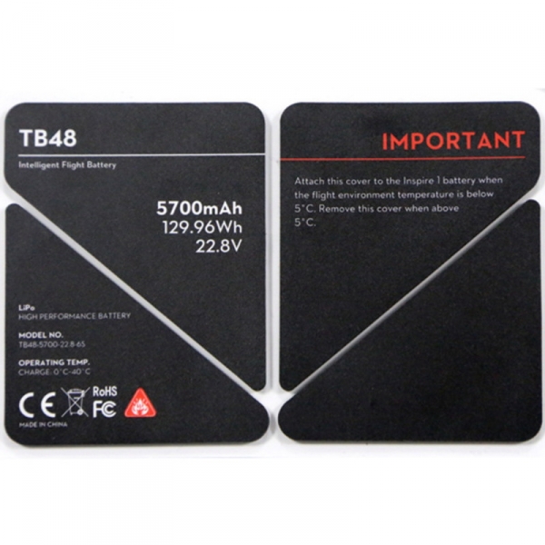 Inspire 1 Part 51 TB48 Battery Insulation Sticker, main view