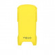 Tello Snap-on Top Cover, top view, yellow