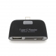 USB-C OTG cardreader for SD microSD USB