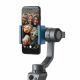 Stabilizer for smartphones DJI Osmo Mobile 2, with a smartphone in the collection