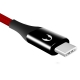 Кабель USB Type-C to Type-C Snowkids 1.2 м в оболонці Glorious