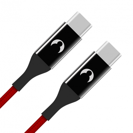 Кабель USB Type-C to Type-C Snowkids 2.0 м в оплетке Glorious