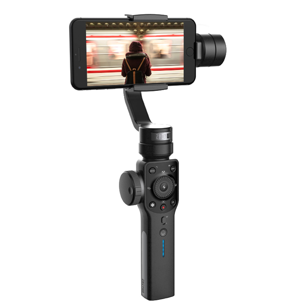Zhiyun Smooth-4, with a smartphone