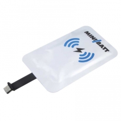 MiniBatt Qi Flexible Card Micro USB A receiver