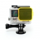 Жовтий фільтр для GoPro HERO4 (надіт на камеру)
