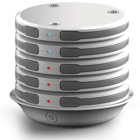 Комплект портативних зарядних пристроїв MiniBatt Tower 5, головний вид