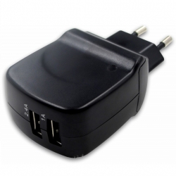 Мережевий зарядний пристрій MiniBatt на 2 USB порти