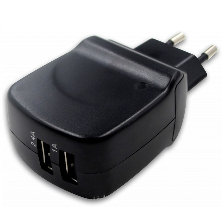Переходник MiniBatt на 2 USB порта , главный вид