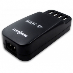 Мережевий зарядний пристрій MiniBatt на 4 USB порти