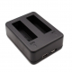 USB зарядний пристрій для 2х акумуляторів GoPro HERO4