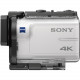Sony FDR-X3000, in the underwater housing, the left profile