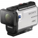 Action Camera 4K SonyFDR-X3000 with remote control RM-LVR3, in the underwater case the view to the left