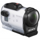 Sony HDR-AZ1VR Action Cam Mini with Live View Remote Watch, in the aquabox