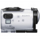 Sony HDR-AZ1VR Action Cam Mini with Live View Remote Watch, in the aquabox, the right profile