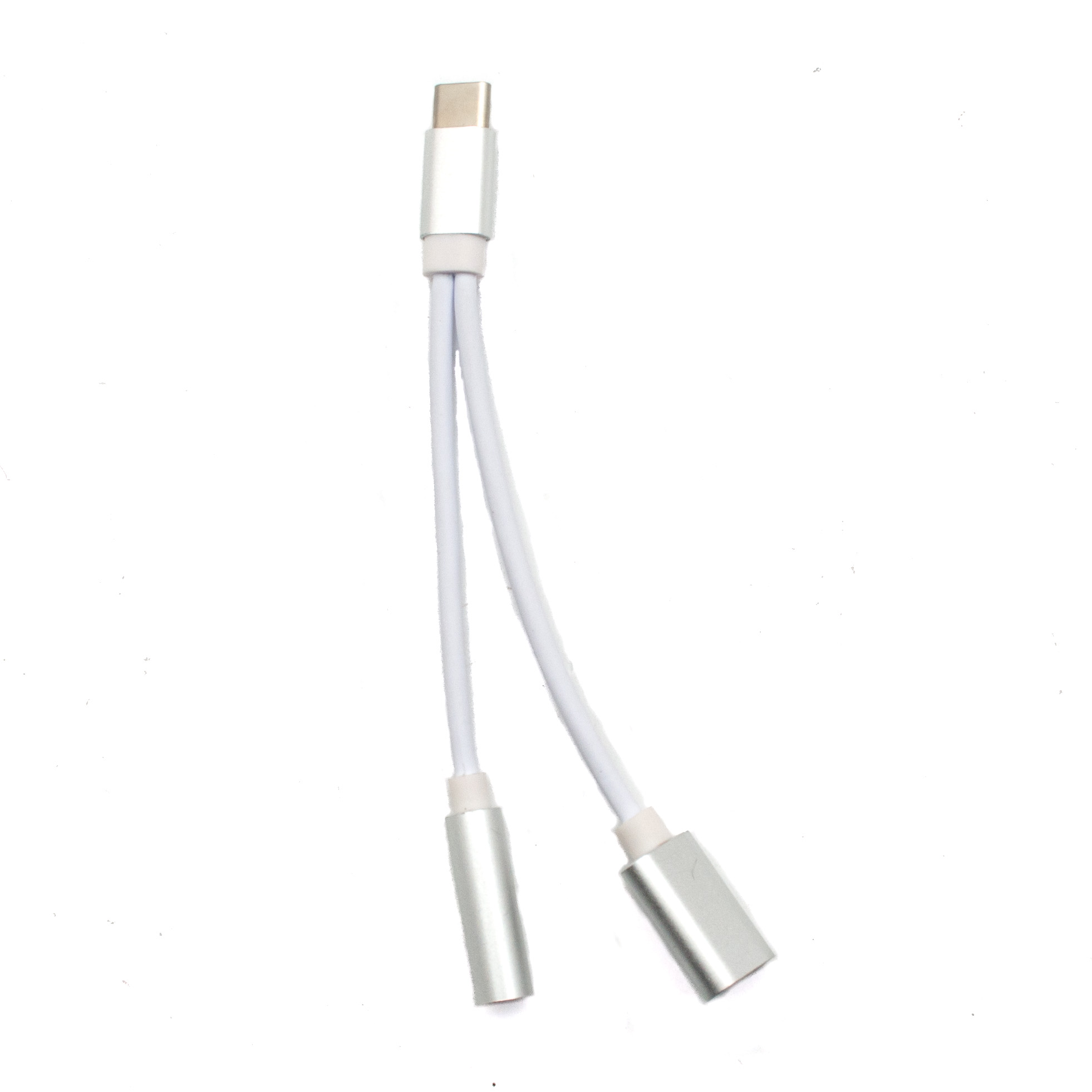 Перехідник Snowkids USB Type-C на USB Type-C та 3.5 мм аудіо