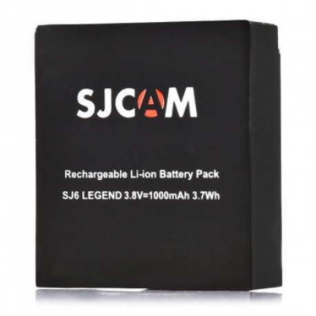 Акумулятор SJCAM для камери SJ6 Legend, фронтальний вид