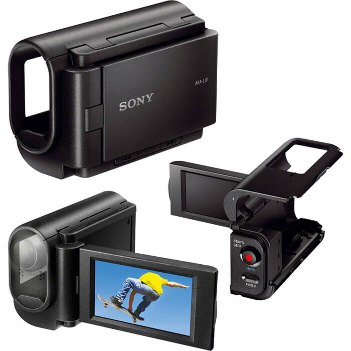 AKA-LU1 Handheld Grip With LCD Screen for Action Cam, main view