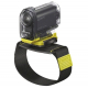 Sony AKAWM1 Action Cam Wrist Strap, with a camera