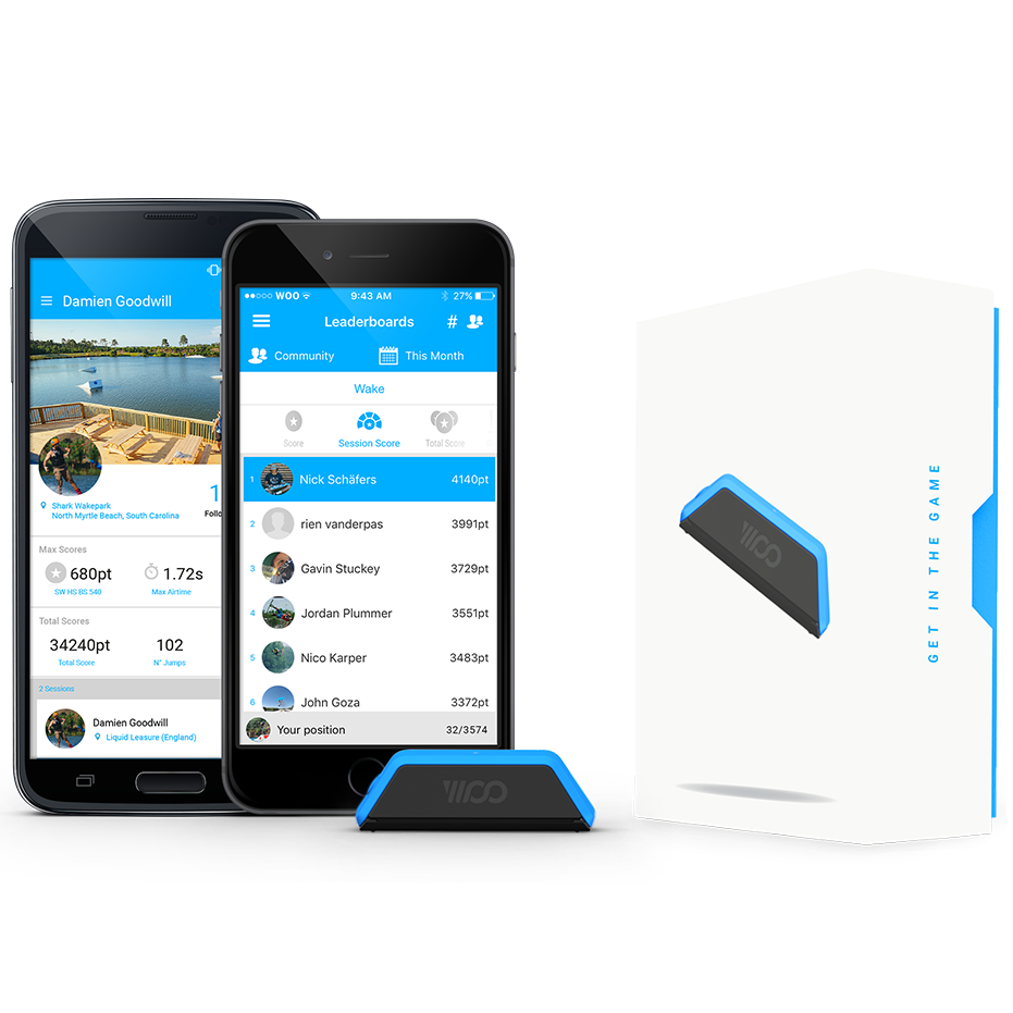Трекер WOO 2.0 for Kite/Wake/Snow