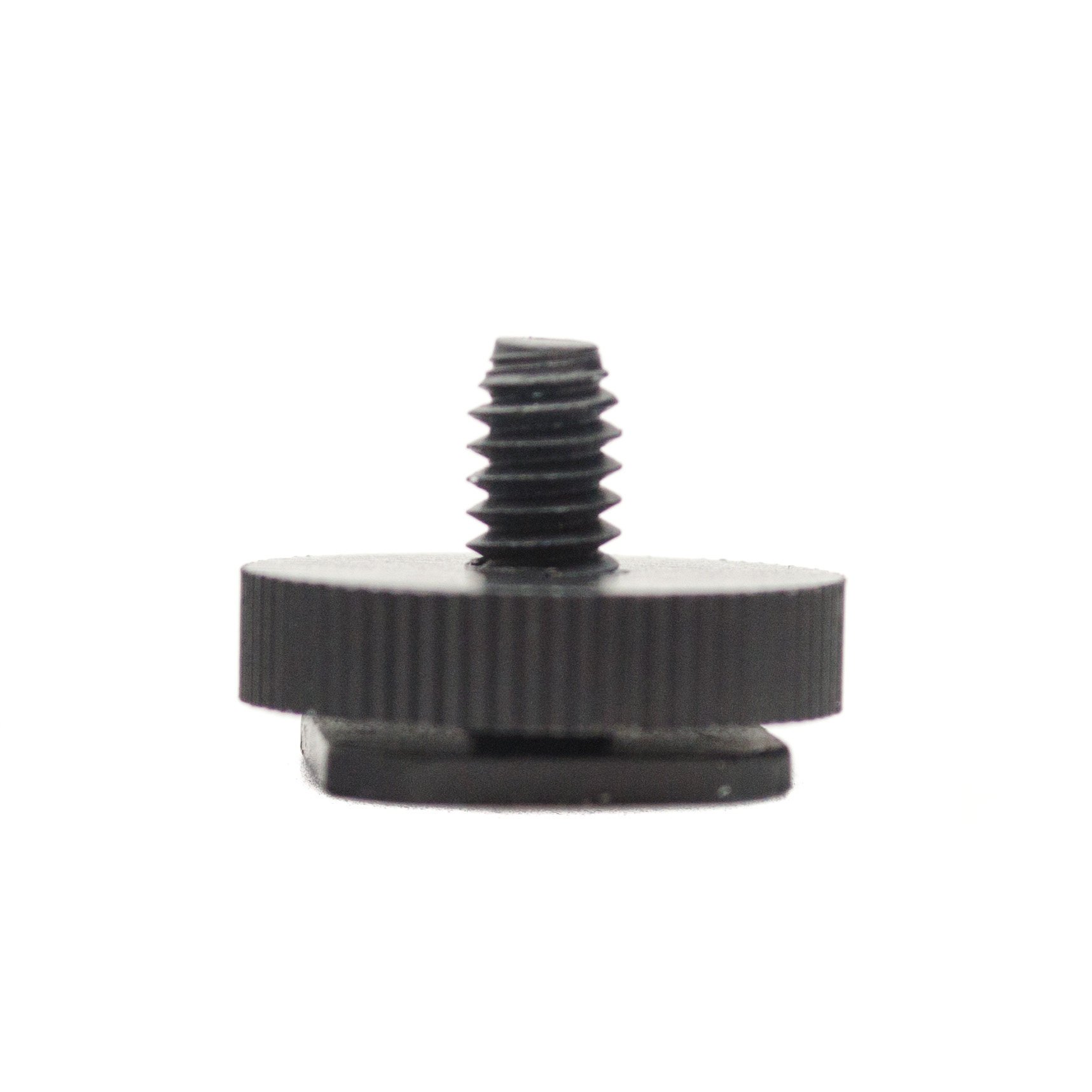 Adapter hot shoe - 1/4" with one nut