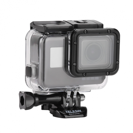 Telesin dive housing for GoPro HERO6 and HERO5 Black with touch-through door