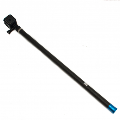 Long carbon fiber monopod Telesin 2.7 m for GoPro
