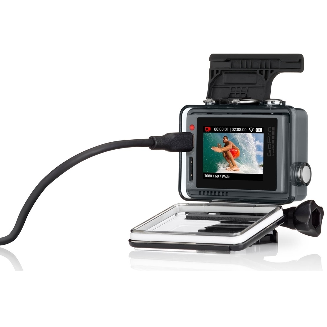 Оригінальний microUSB кабель GoPro HERO4 Session, з камерою