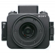 Sony Waterproof Housing MPK-HSR1 for RX0 Camera, front view with camera