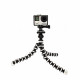 Гибкий штатив - осьминог (размер M) для GoPro и компактных камер  (установлена GoPro HERO4)